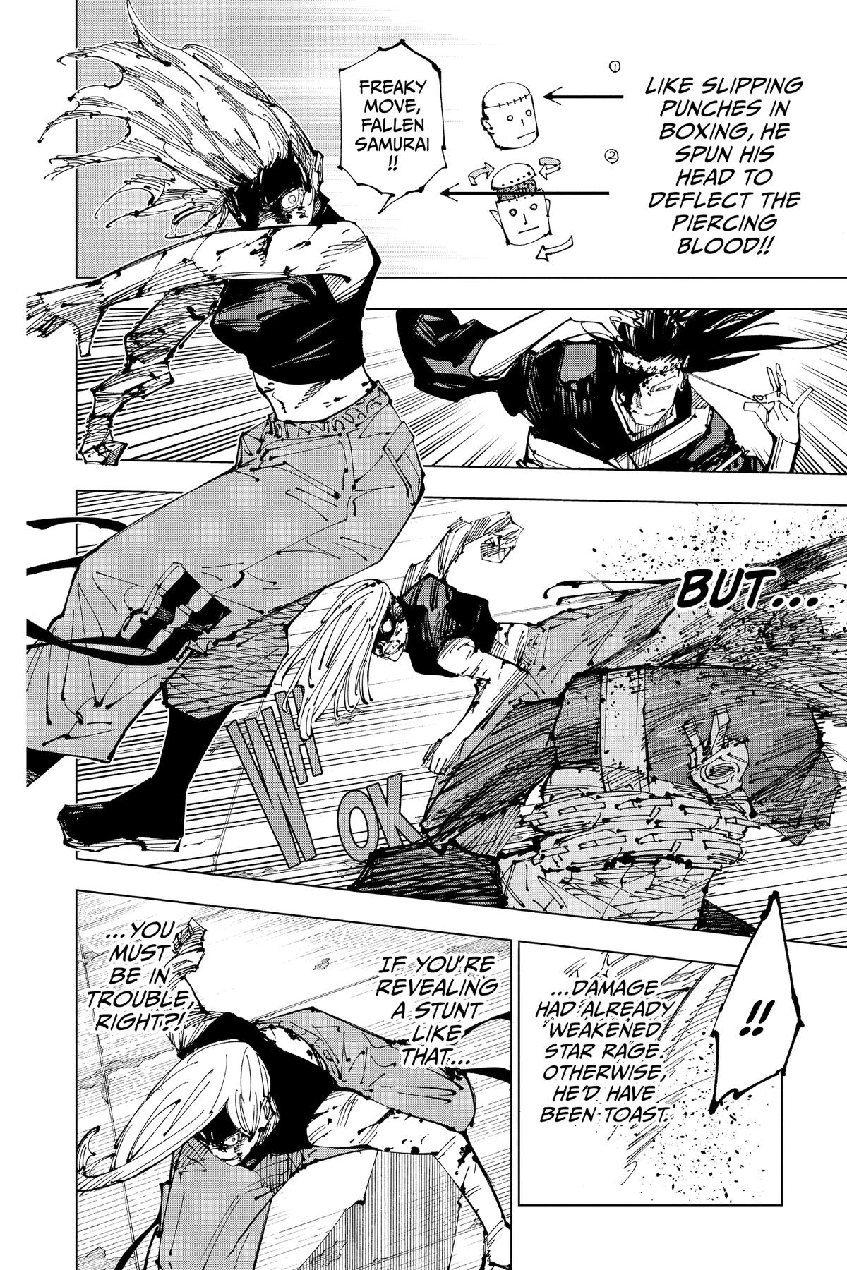 Jujutsu Kaisen Manga Chapter 207 page 6 - Stars and Oil, Part 3