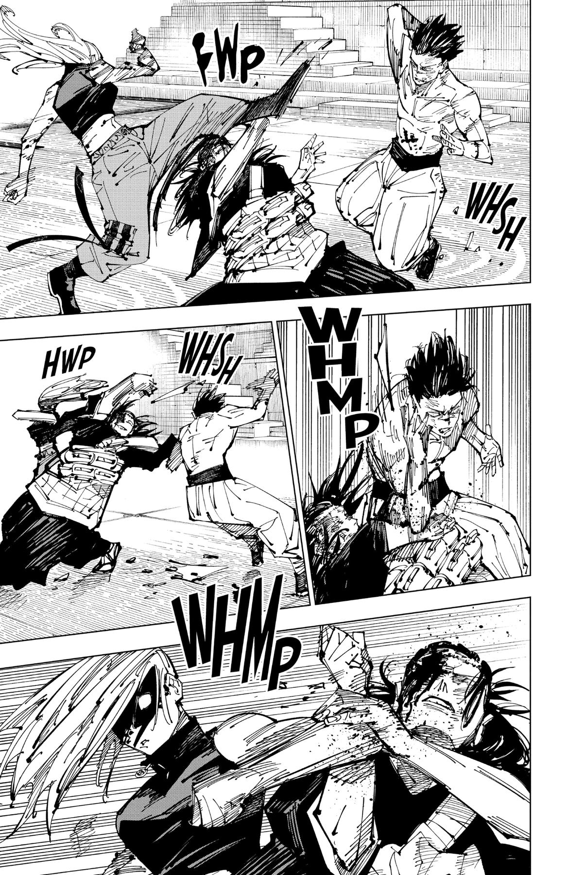 Jujutsu Kaisen Manga Chapter 207 page 7 - Stars and Oil, Part 3