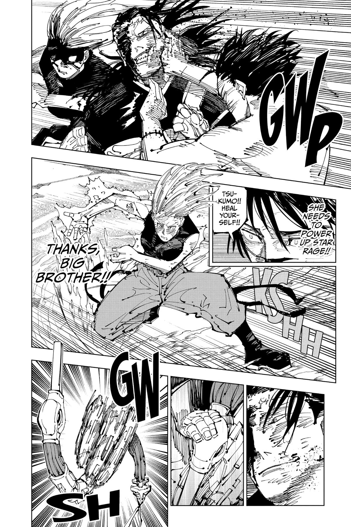 Jujutsu Kaisen Manga Chapter 207 page 8 - Stars and Oil, Part 3