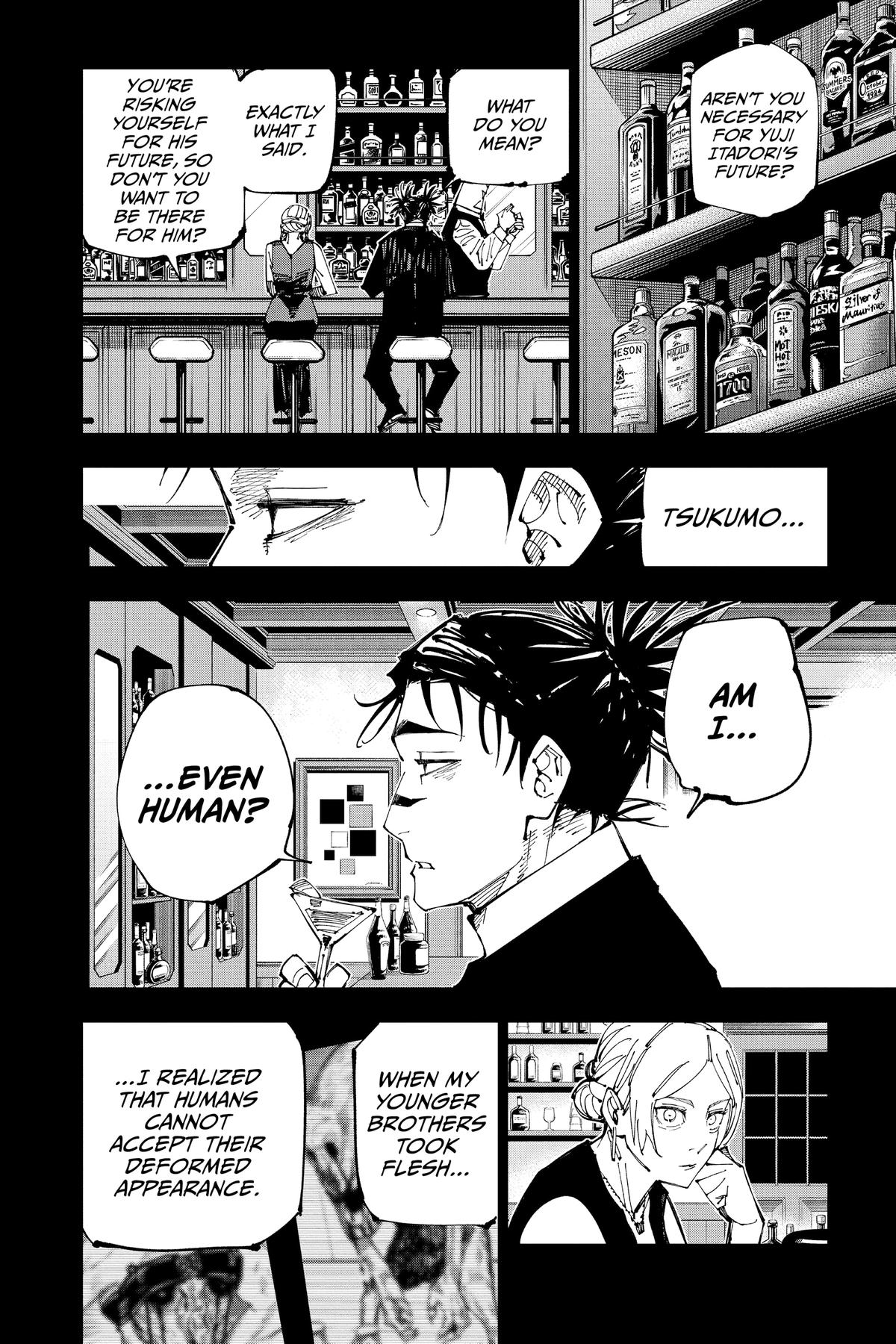 Jujutsu Kaisen Manga Chapter 208 page 2 - Stars and Oil, Part 4