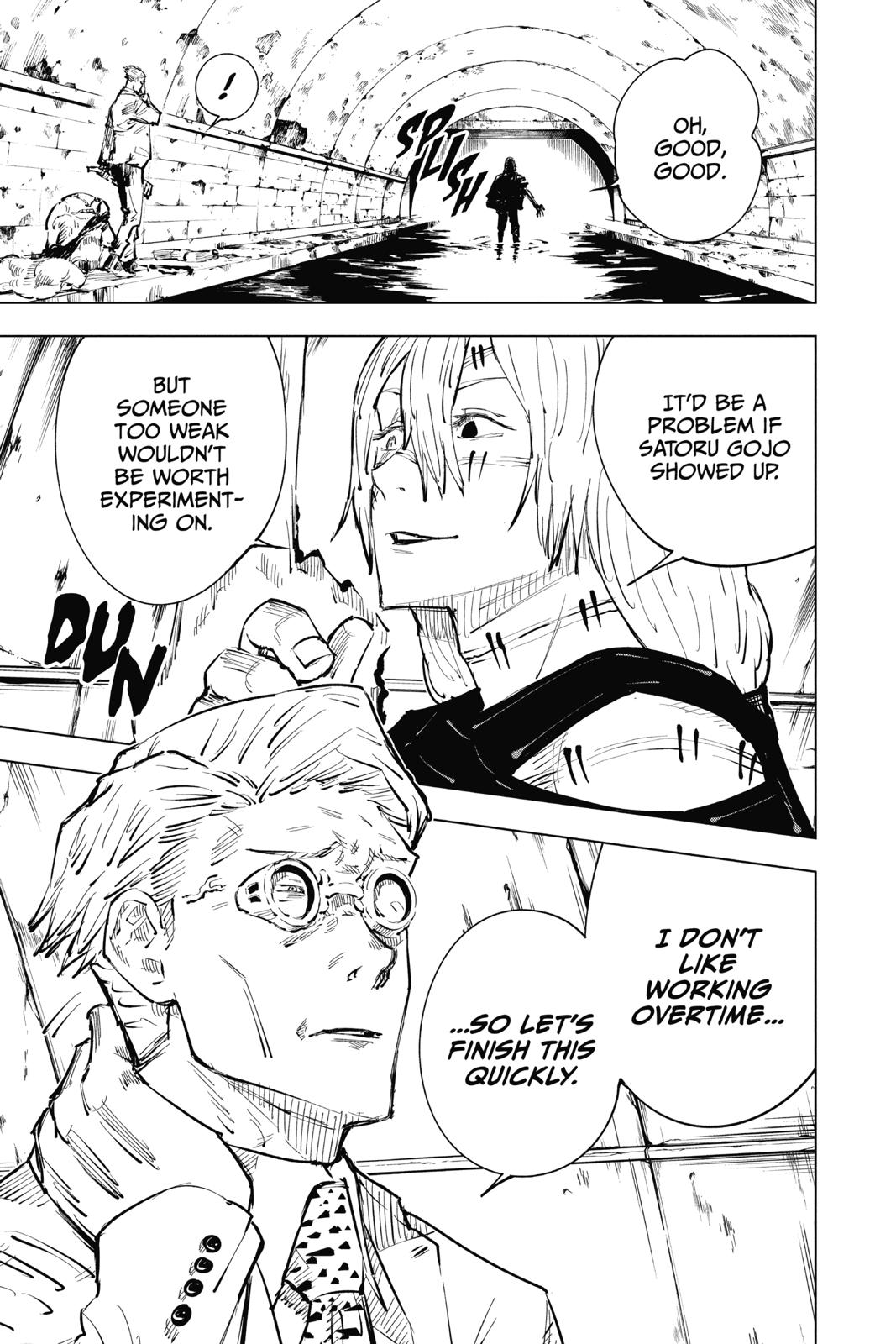 Jujutsu Kaisen Manga Chapter 21 page 19 - Young Fish and Reverse Punishment, Part 3