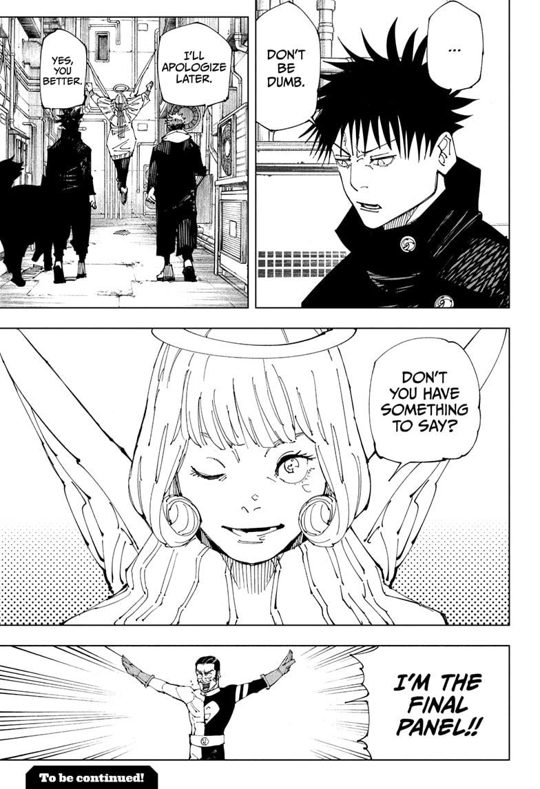 Jujutsu Kaisen Manga Chapter 210 page 19 - Offering to the Unknown, Part 2