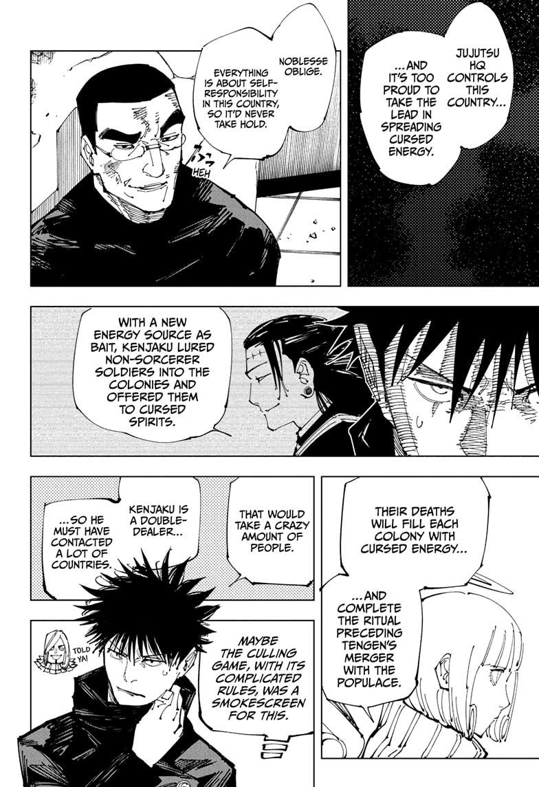 Jujutsu Kaisen Manga Chapter 210 page 4 - Offering to the Unknown, Part 2