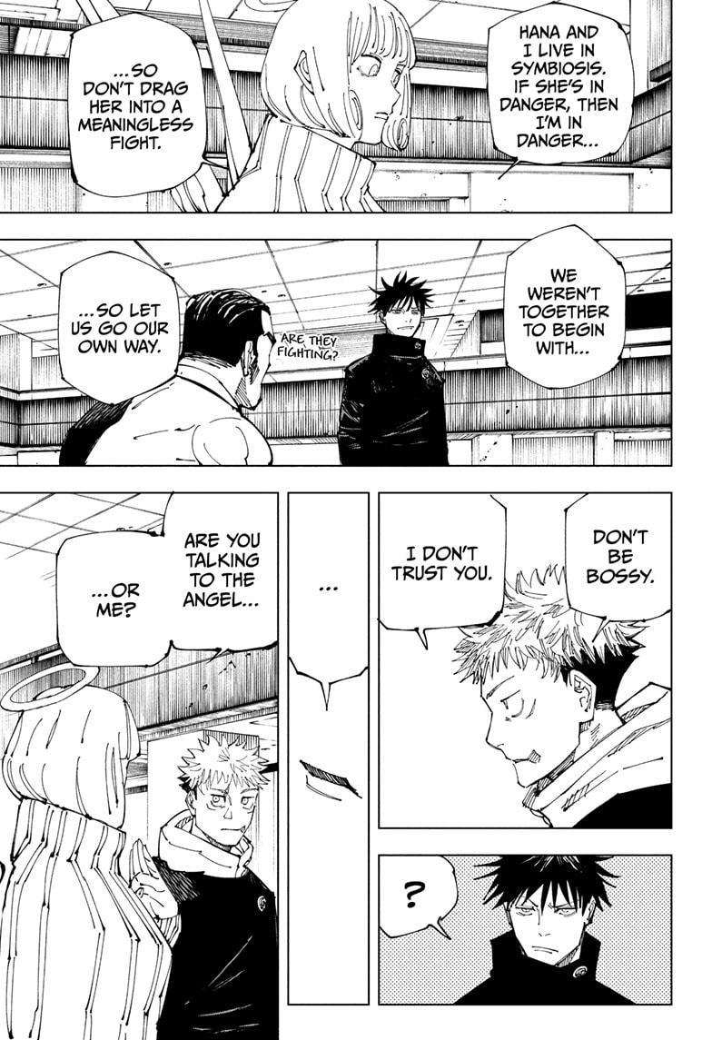 Jujutsu Kaisen Manga Chapter 210 page 7 - Offering to the Unknown, Part 2
