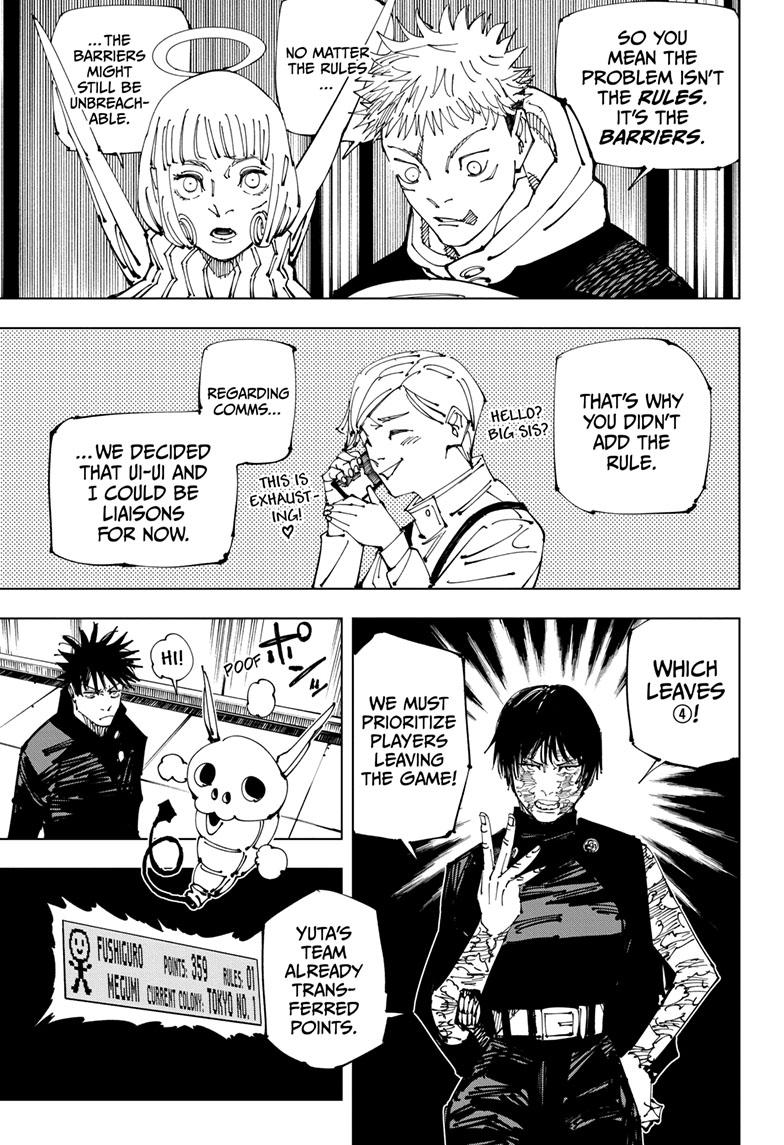 Jujutsu Kaisen Manga Chapter 211 page 10 - The Ripening