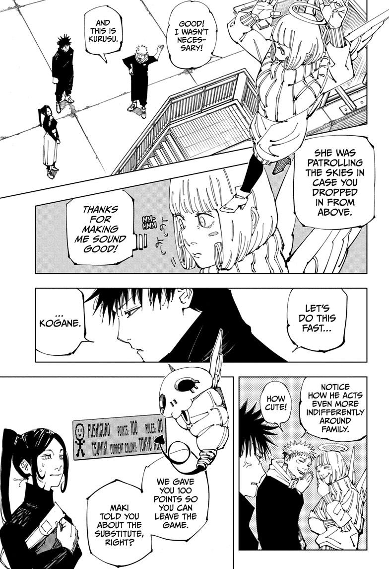 Jujutsu Kaisen Manga Chapter 211 page 18 - The Ripening
