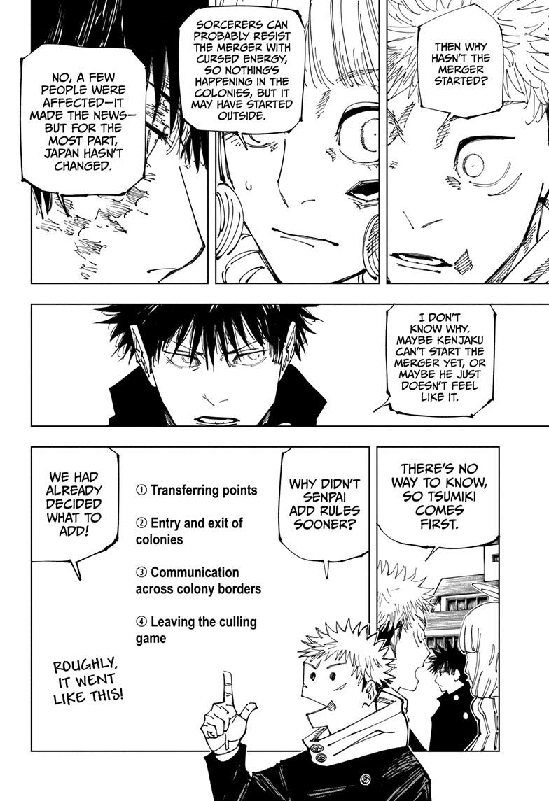 Jujutsu Kaisen Manga Chapter 211 page 7 - The Ripening