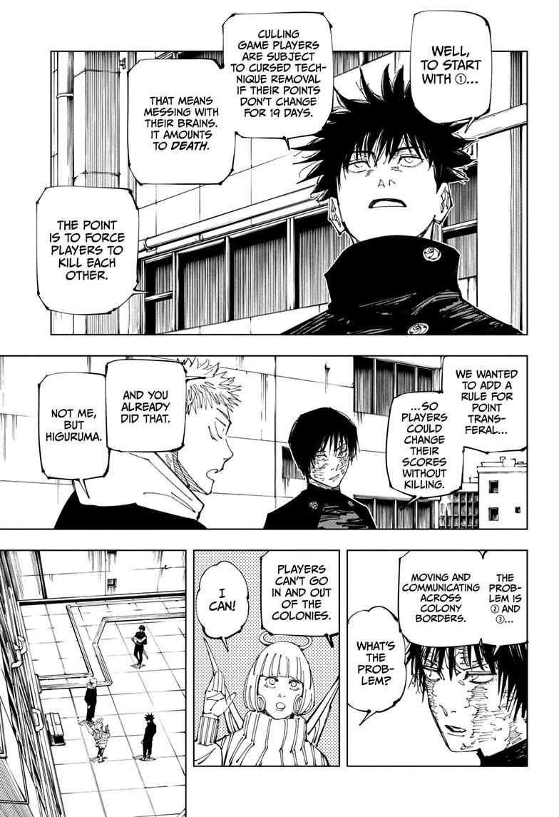 Jujutsu Kaisen Manga Chapter 211 page 8 - The Ripening