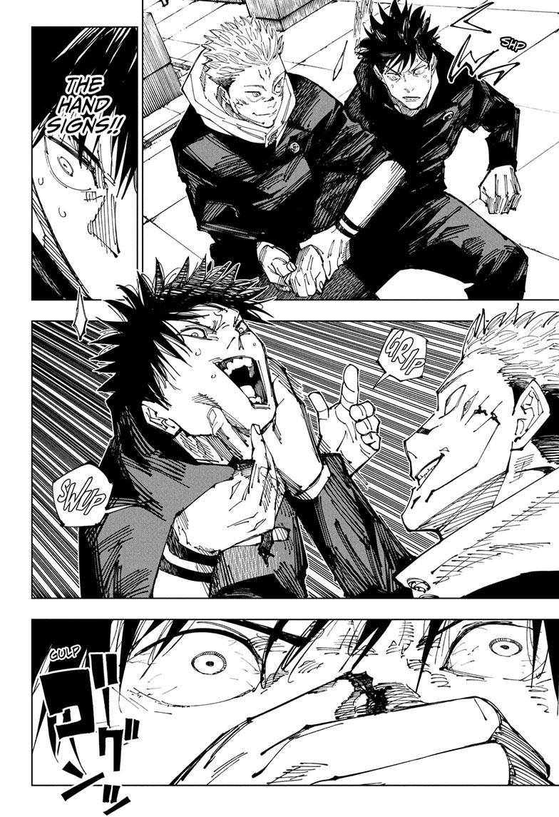 Jujutsu Kaisen Manga Chapter 212 page 17 - The Ripening, Part 2