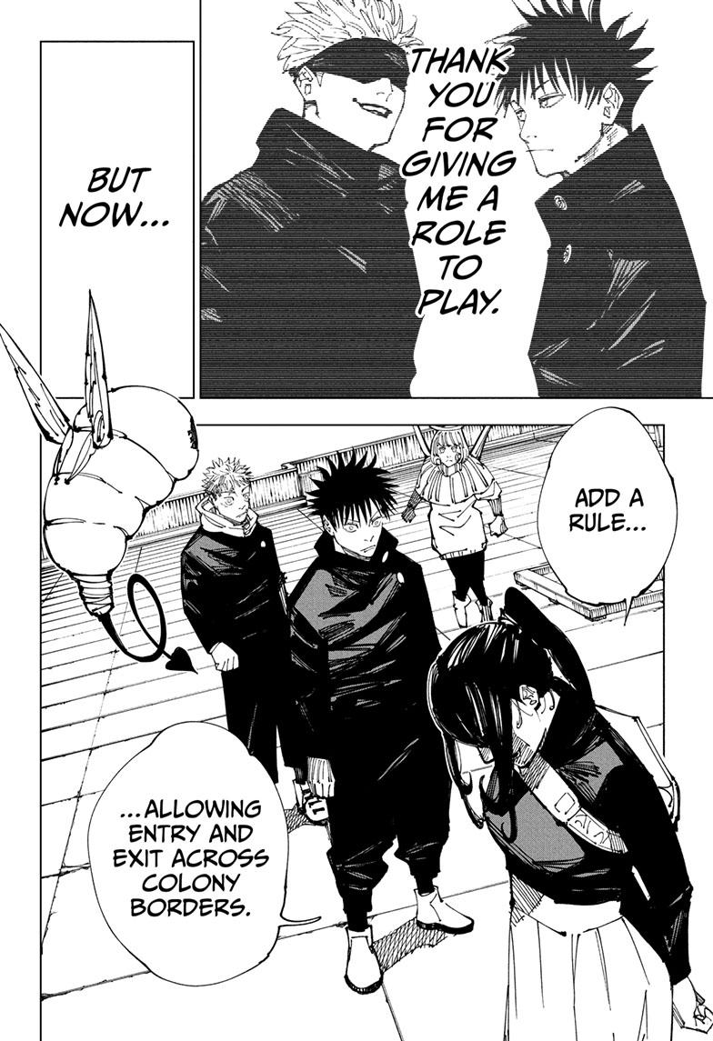 Jujutsu Kaisen Manga Chapter 212 page 5 - The Ripening, Part 2