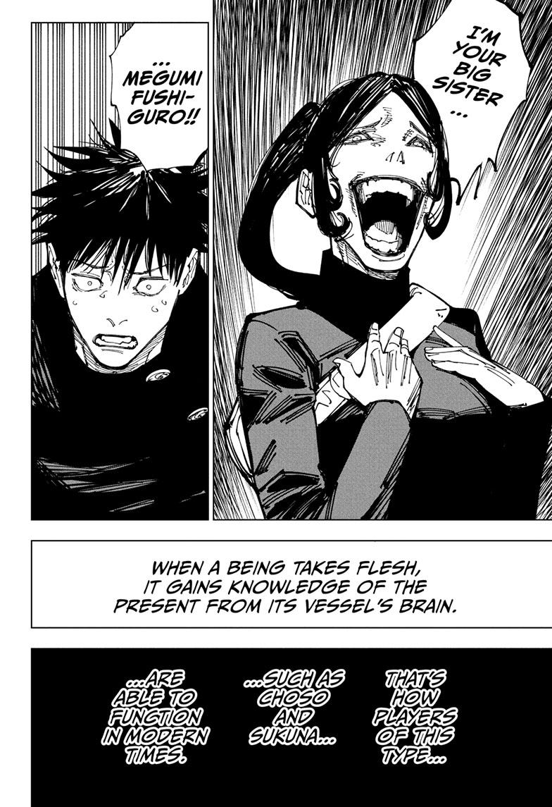 Jujutsu Kaisen Manga Chapter 212 page 7 - The Ripening, Part 2