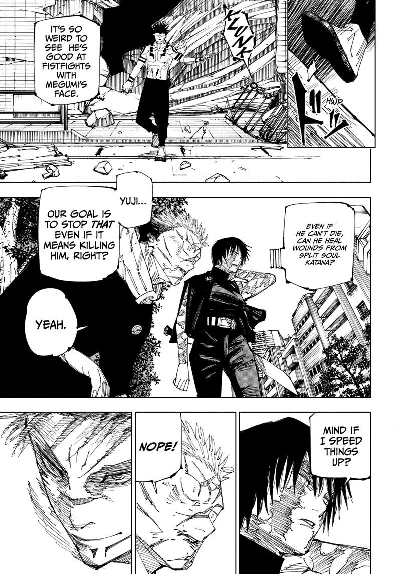 Jujutsu Kaisen Manga Chapter 215 page 9 - Fearsome Womb, Part 7