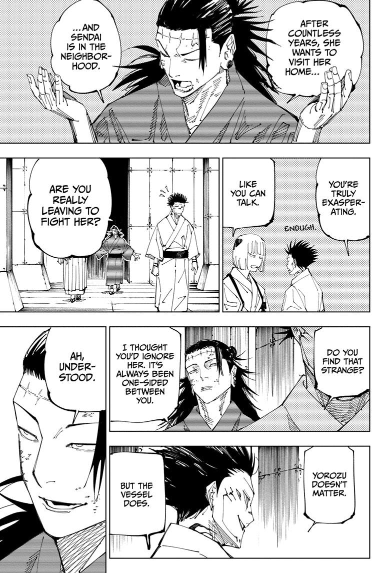 Jujutsu Kaisen Manga Chapter 216 page 11 - Bath