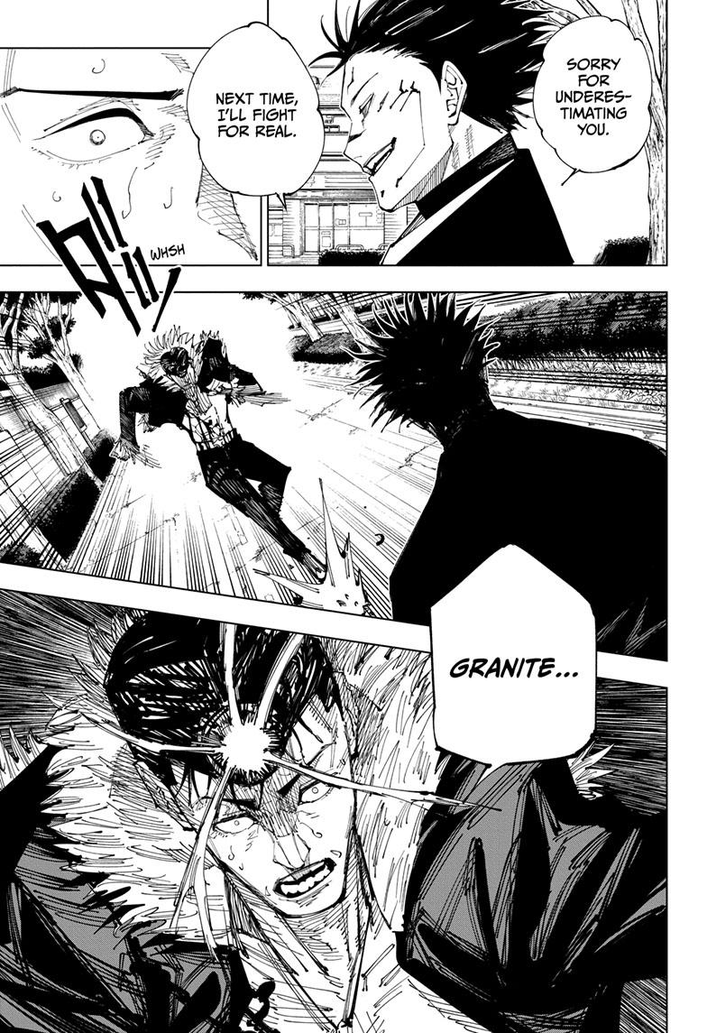 Jujutsu Kaisen Manga Chapter 216 page 17 - Bath