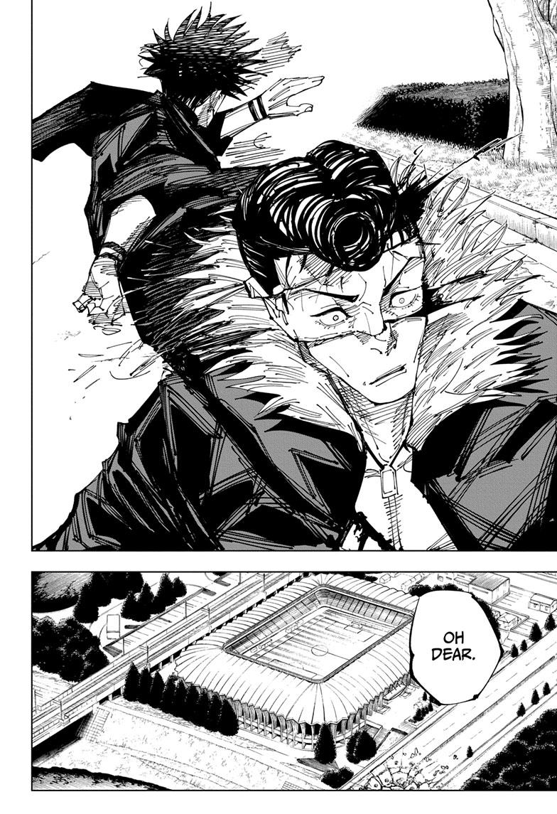 Jujutsu Kaisen Manga Chapter 216 page 18 - Bath