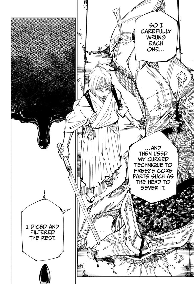 Jujutsu Kaisen Manga Chapter 216 page 7 - Bath