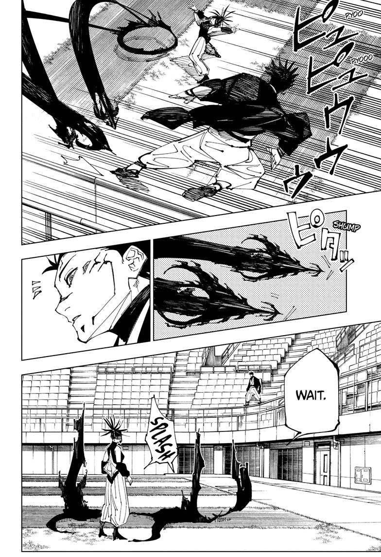 Jujutsu Kaisen Manga Chapter 217 page 14 - Bath, Part 2