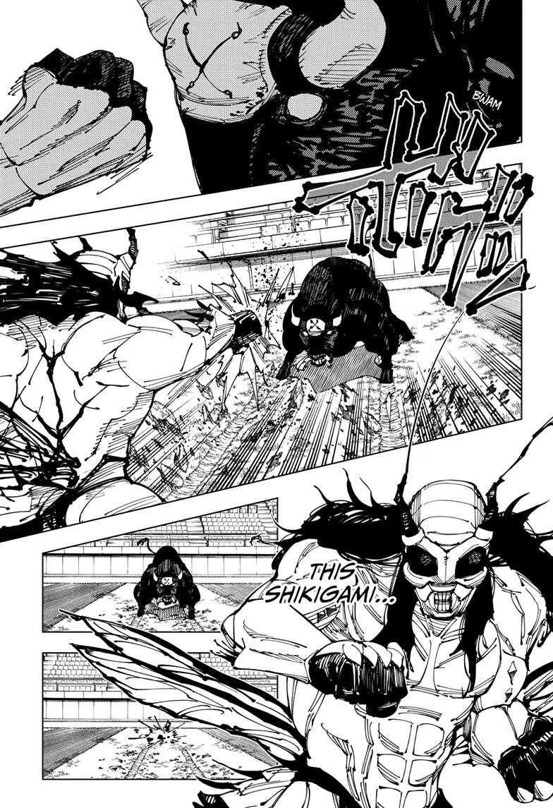 Jujutsu Kaisen Manga Chapter 218 page 14 - Bath, Part 3