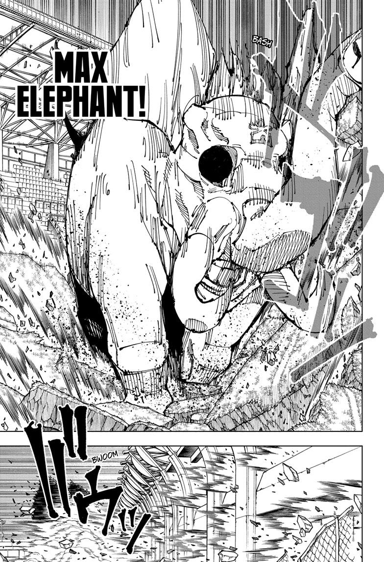 Jujutsu Kaisen Manga Chapter 218 page 18 - Bath, Part 3