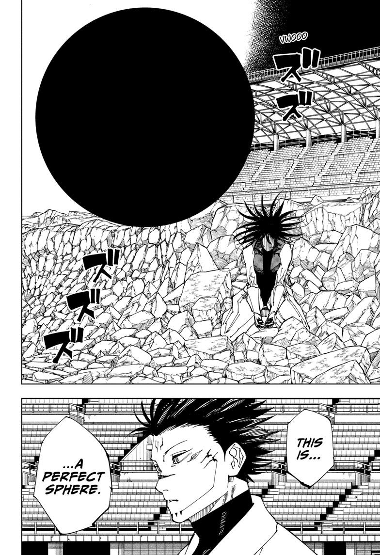 Jujutsu Kaisen Manga Chapter 219 page 11 - Bath, Part 4