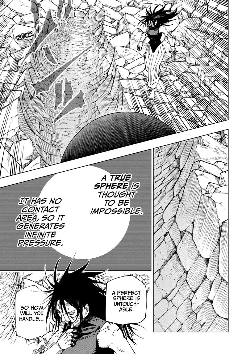 Jujutsu Kaisen Manga Chapter 219 page 12 - Bath, Part 4