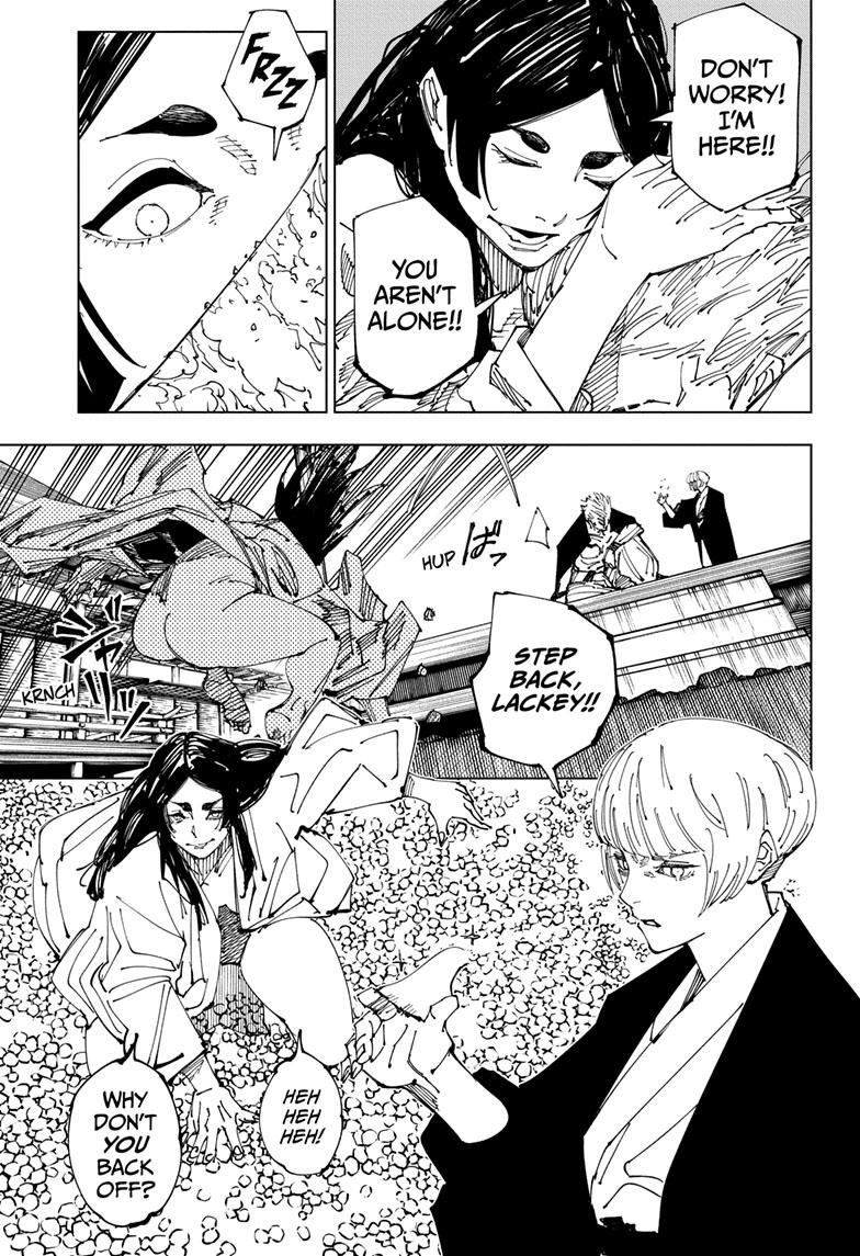 Jujutsu Kaisen Manga Chapter 219 page 8 - Bath, Part 4