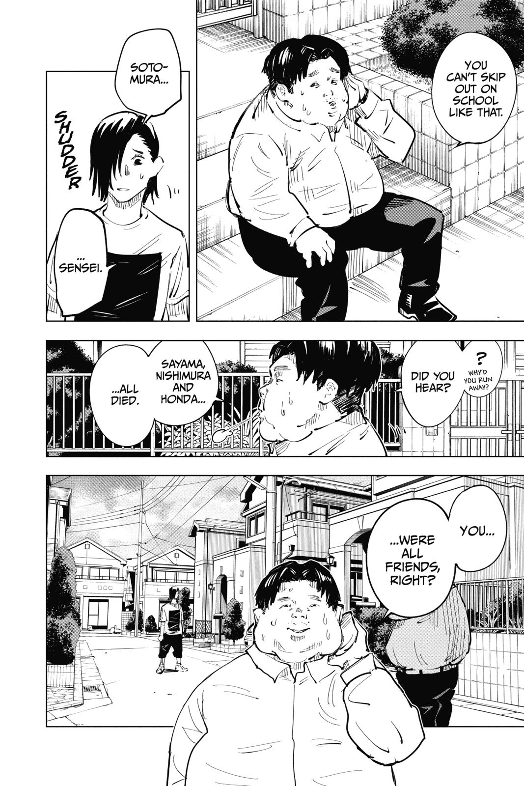 Jujutsu Kaisen Manga Chapter 22 page 10 - Young Fish and Reverse Punishment, Part 4