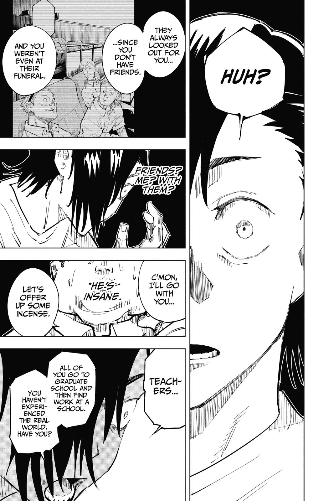 Jujutsu Kaisen Manga Chapter 22 page 11 - Young Fish and Reverse Punishment, Part 4