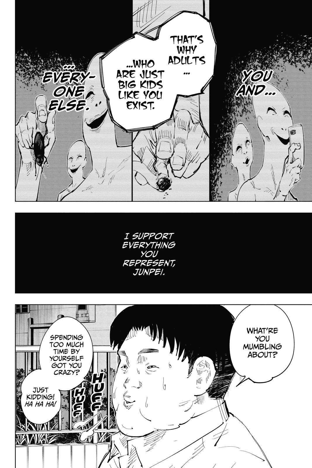 Jujutsu Kaisen Manga Chapter 22 page 12 - Young Fish and Reverse Punishment, Part 4