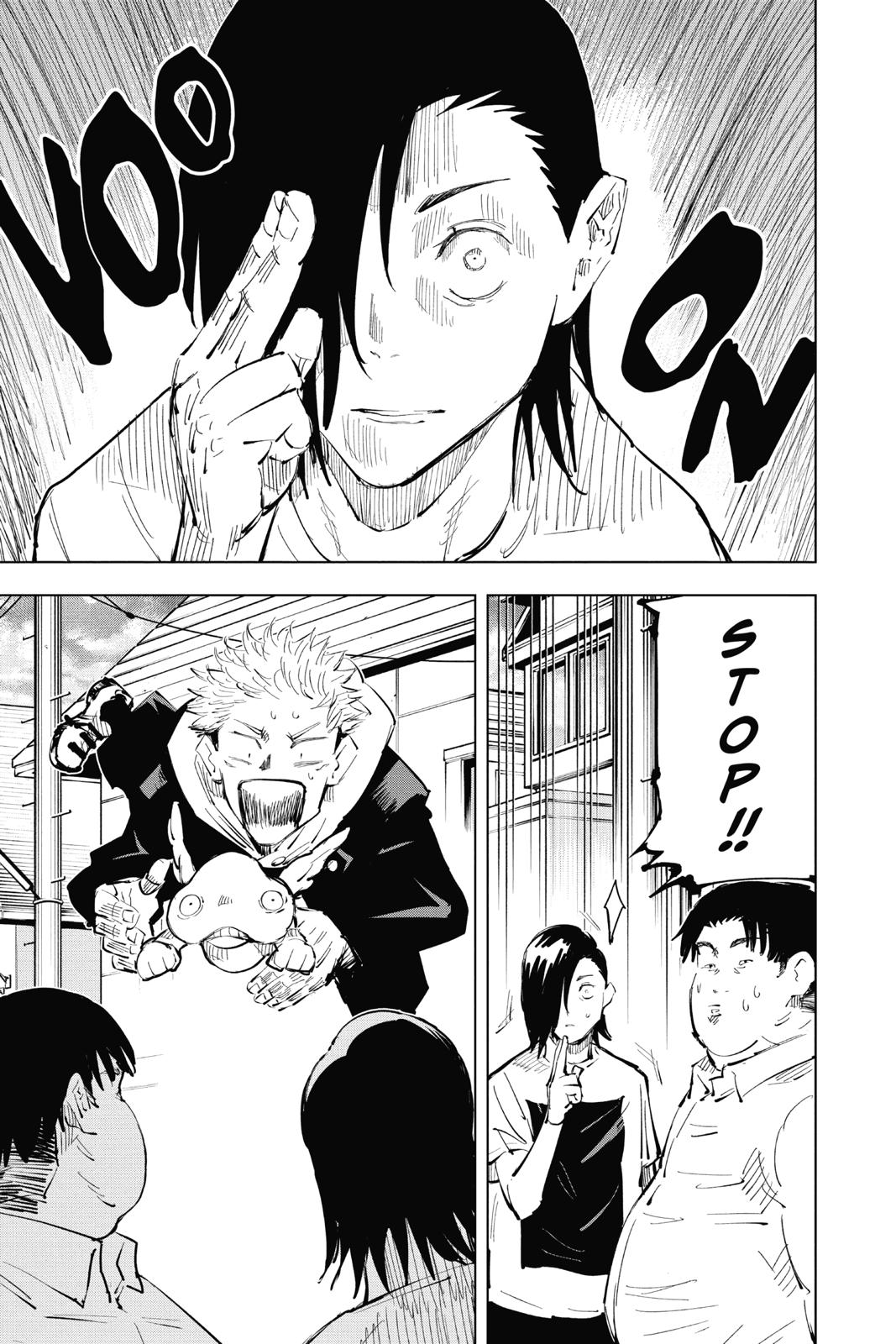 Jujutsu Kaisen Manga Chapter 22 page 13 - Young Fish and Reverse Punishment, Part 4