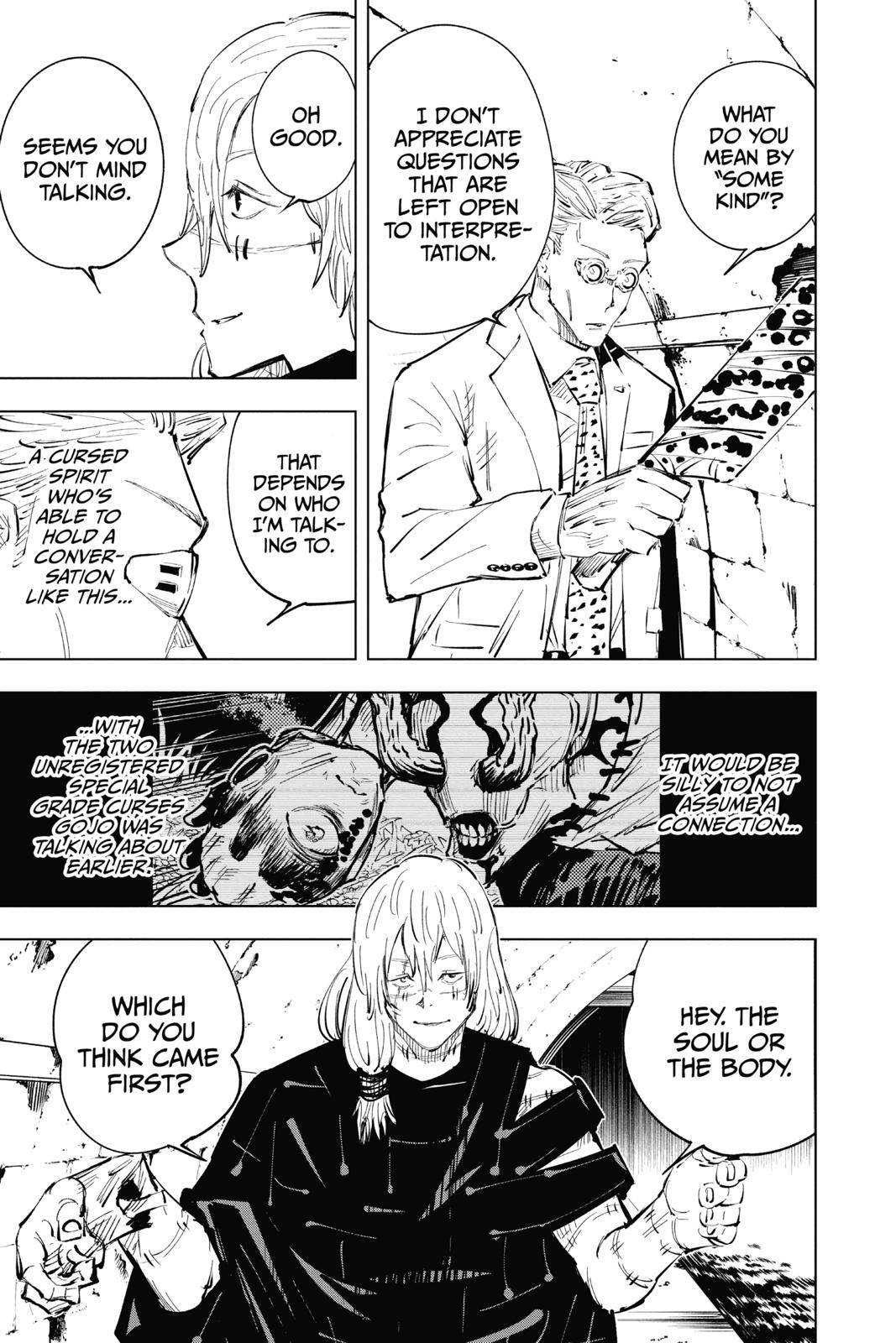 Jujutsu Kaisen Manga Chapter 22 page 5 - Young Fish and Reverse Punishment, Part 4
