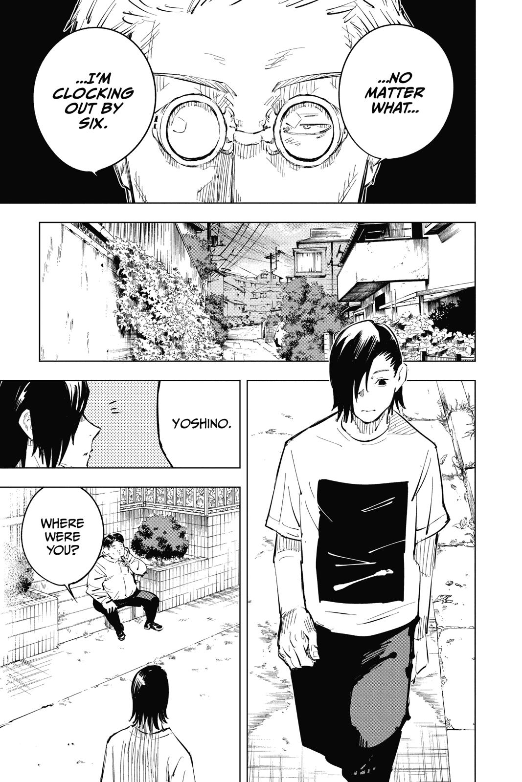 Jujutsu Kaisen Manga Chapter 22 page 9 - Young Fish and Reverse Punishment, Part 4