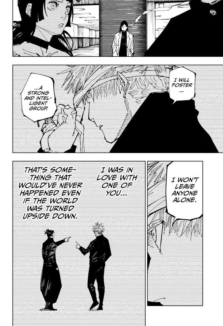 Jujutsu Kaisen Manga Chapter 220 page 19 - Self-Purification, Self-Constraint
