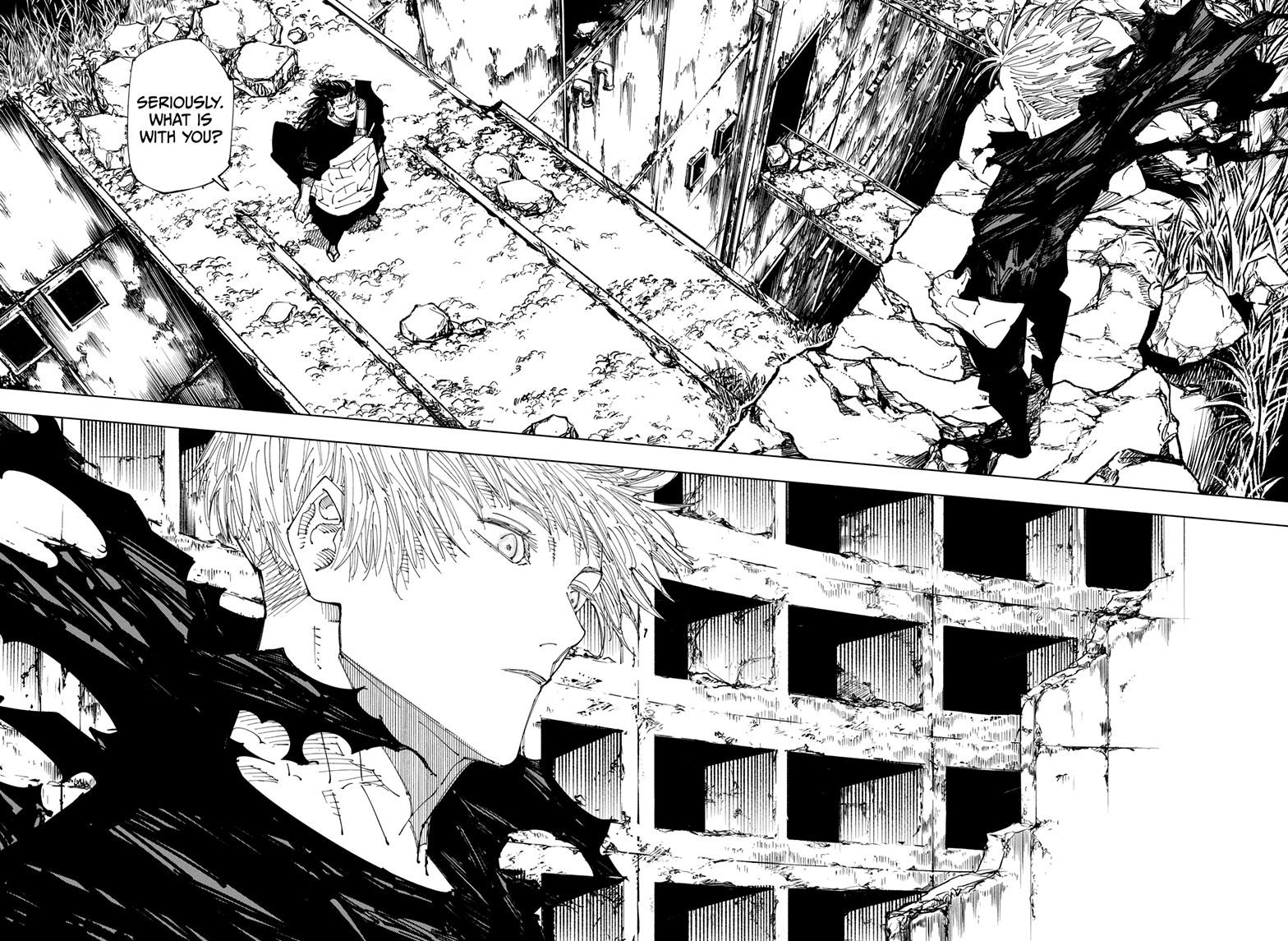Jujutsu Kaisen Manga Chapter 221 page 11 - Gain and Loss