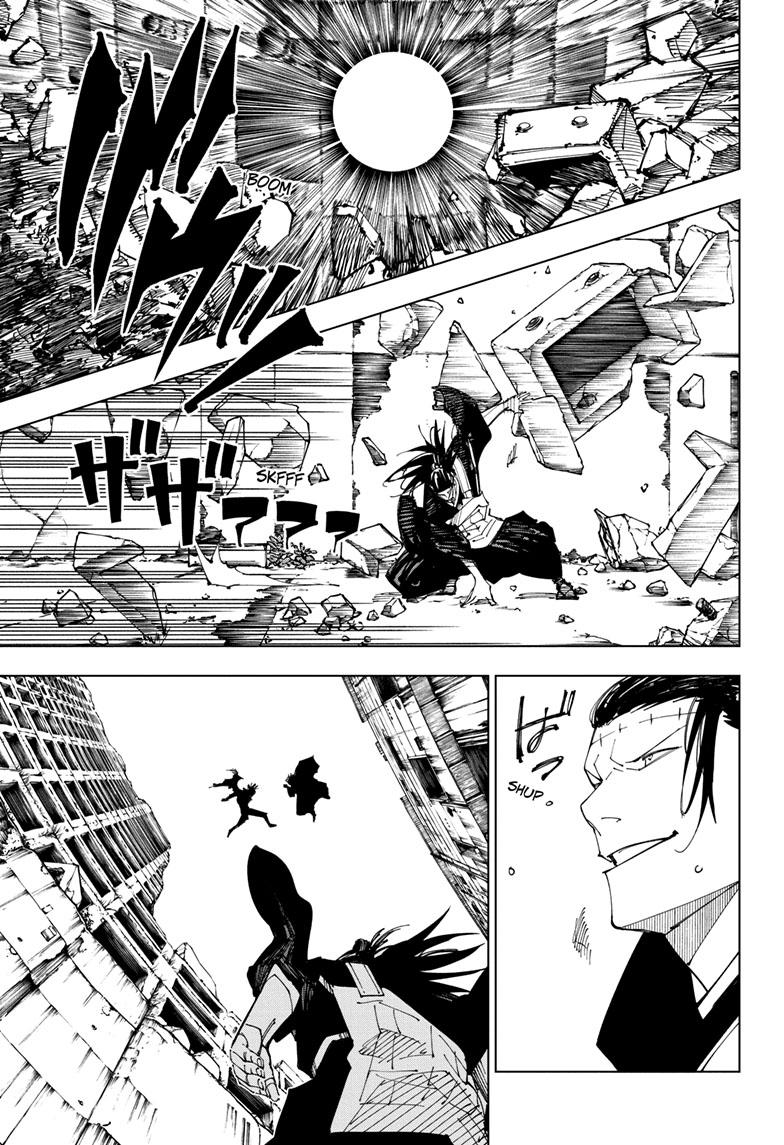 Jujutsu Kaisen Manga Chapter 221 page 13 - Gain and Loss
