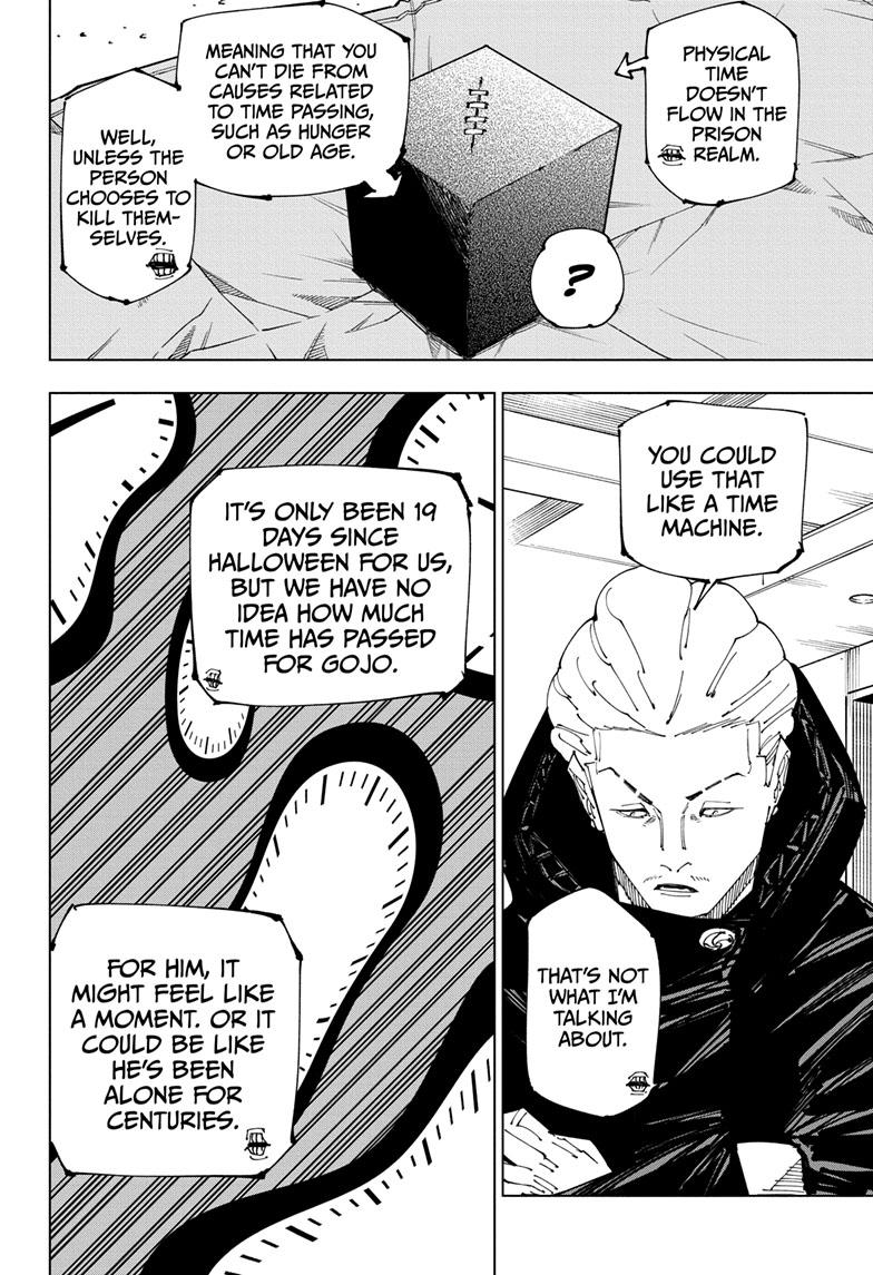 Jujutsu Kaisen Manga Chapter 221 page 3 - Gain and Loss