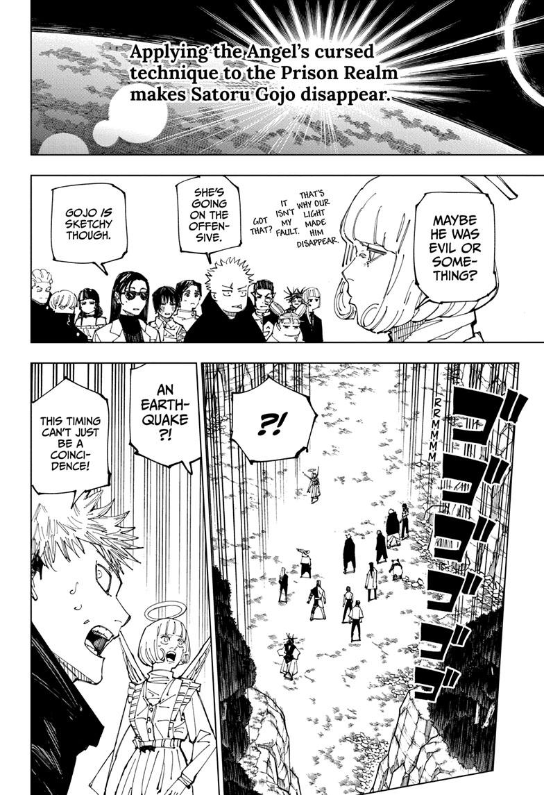 Jujutsu Kaisen Manga Chapter 221 page 9 - Gain and Loss