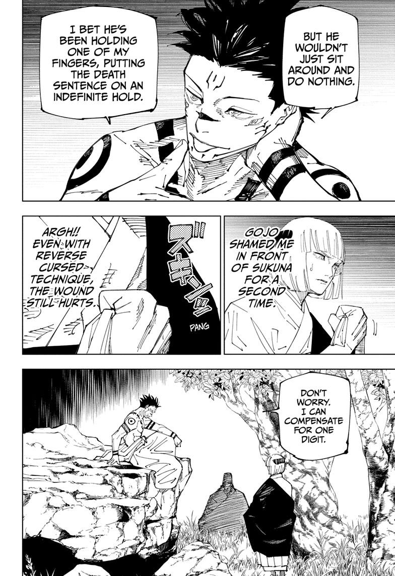 Jujutsu Kaisen Manga Chapter 222 page 3 - Foretokens