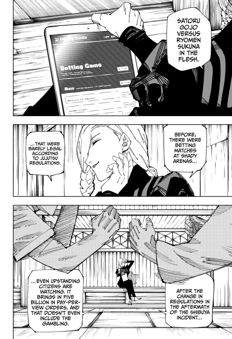 Jujutsu Kaisen Manga Chapter 222 page 9 - Foretokens