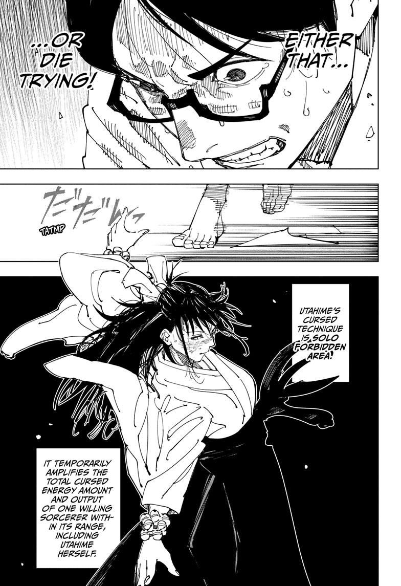 Jujutsu Kaisen Manga Chapter 223 page 10 - Inhuman Makyo Shinjuku Showdown, Part 1