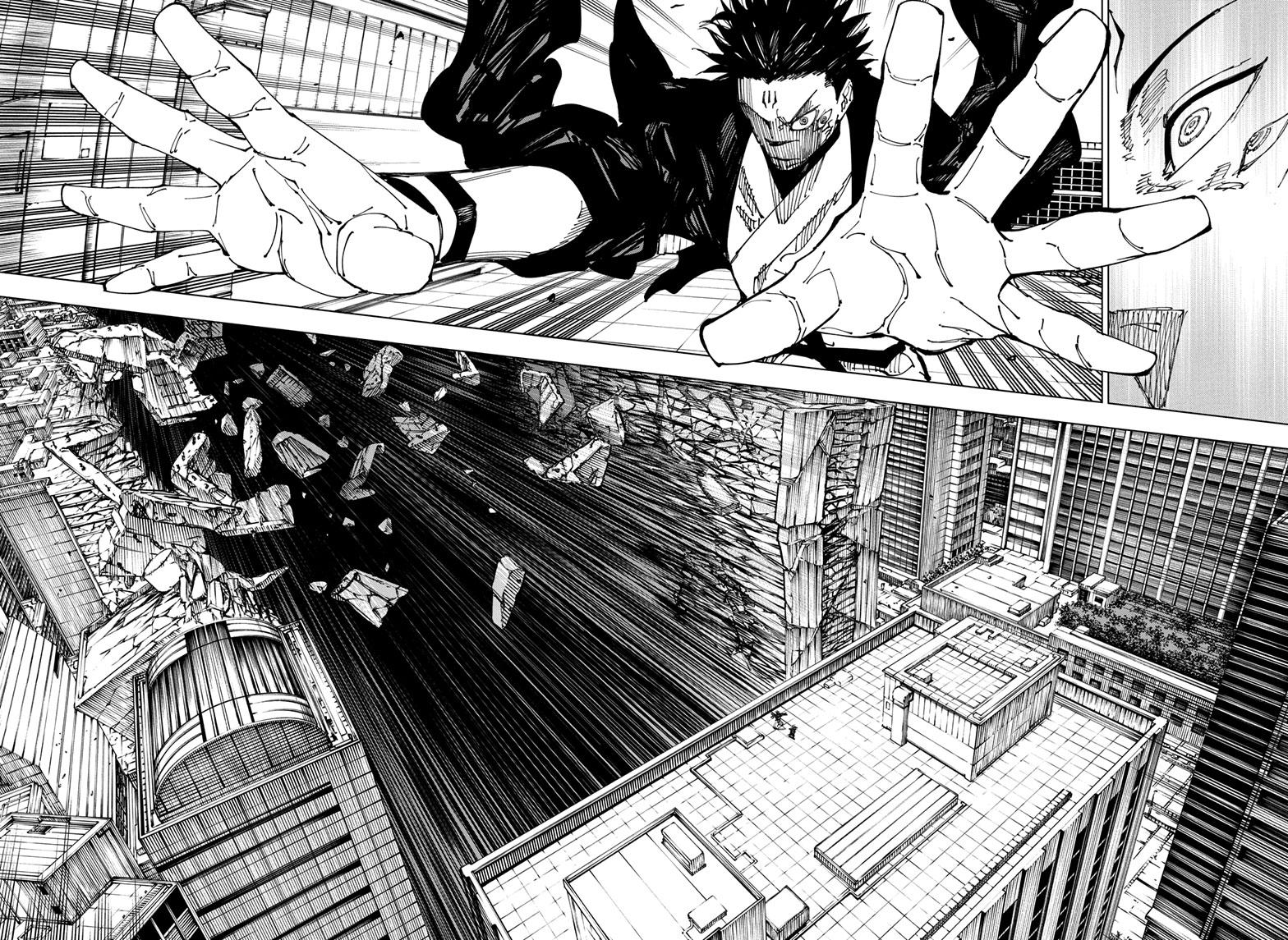 Jujutsu Kaisen Manga Chapter 223 page 14 - Inhuman Makyo Shinjuku Showdown, Part 1
