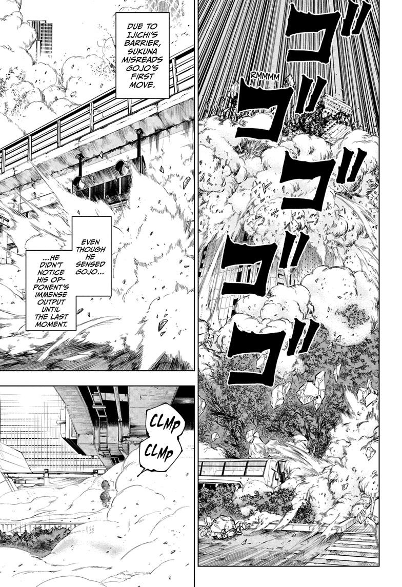 Jujutsu Kaisen Manga Chapter 223 page 16 - Inhuman Makyo Shinjuku Showdown, Part 1