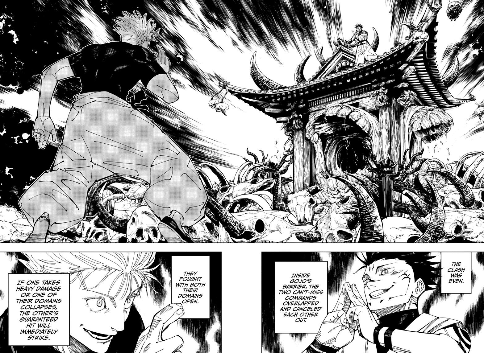 Jujutsu Kaisen Manga Chapter 225 page 14 - Inhuman Makyo Shinjuku Showdown, Part 3