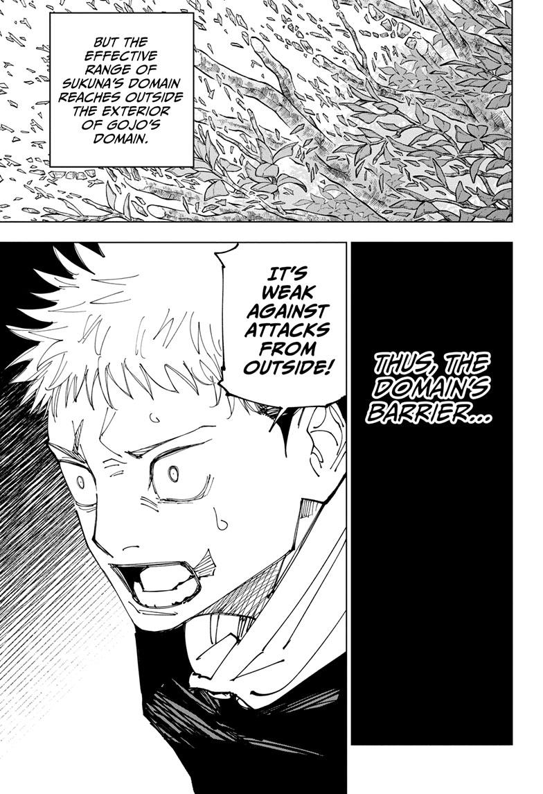 Jujutsu Kaisen Manga Chapter 225 page 16 - Inhuman Makyo Shinjuku Showdown, Part 3