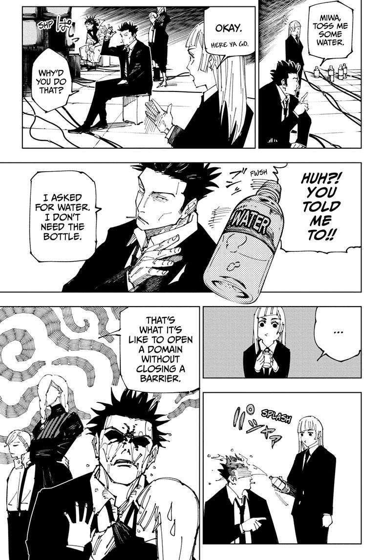 Jujutsu Kaisen Manga Chapter 225 page 8 - Inhuman Makyo Shinjuku Showdown, Part 3