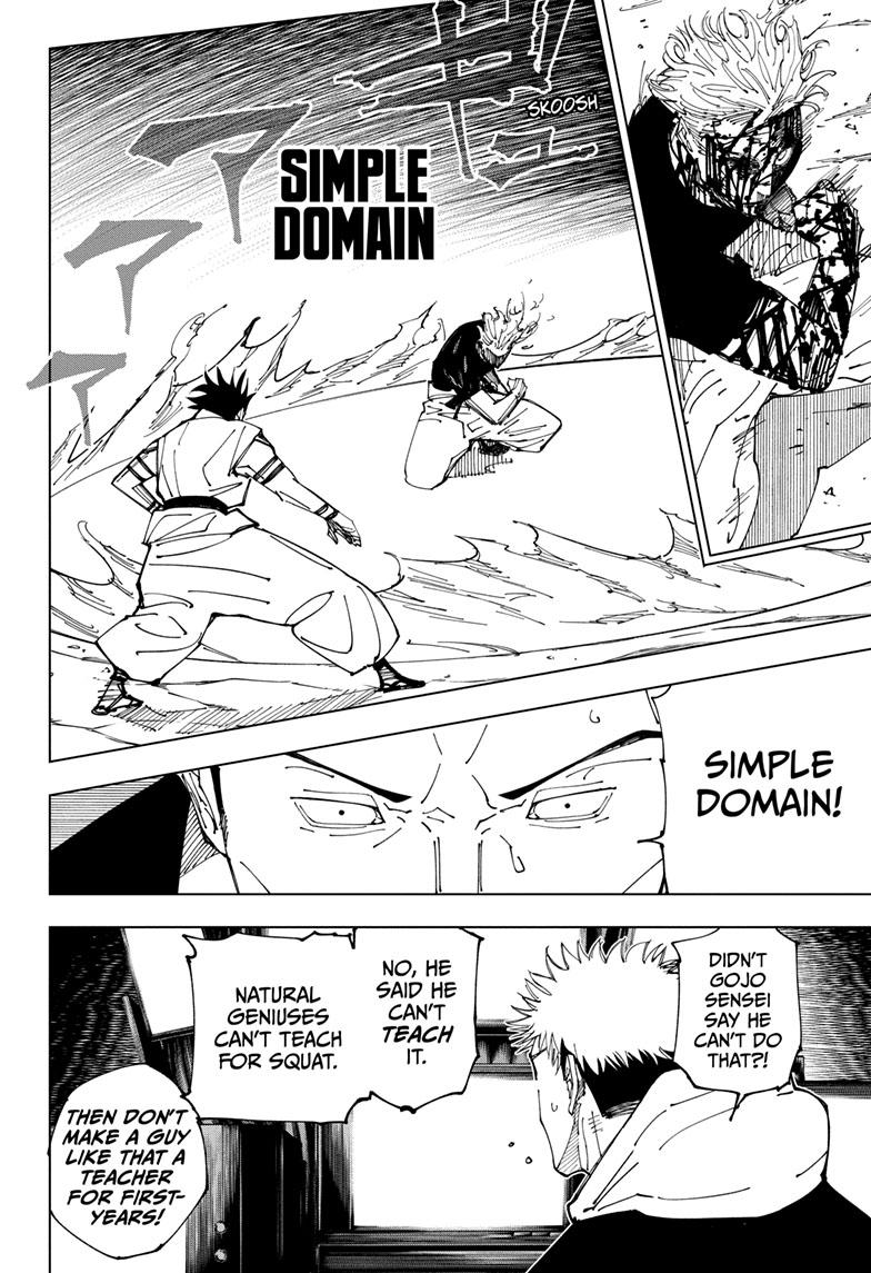 Jujutsu Kaisen Manga Chapter 226 page 10 - Inhuman Makyo Shinjuku Showdown, Part 4