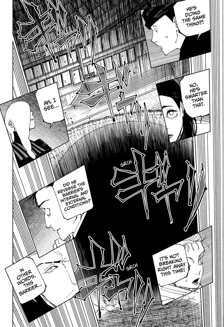 Jujutsu Kaisen Manga Chapter 227 page 7 - Inhuman Makyo Shinjuku Showdown, Part 5