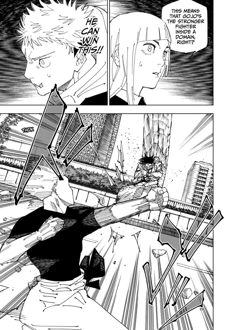 Jujutsu Kaisen Manga Chapter 229 page 10 - Inhuman Makyo Shinjuku Showdown, Part 7