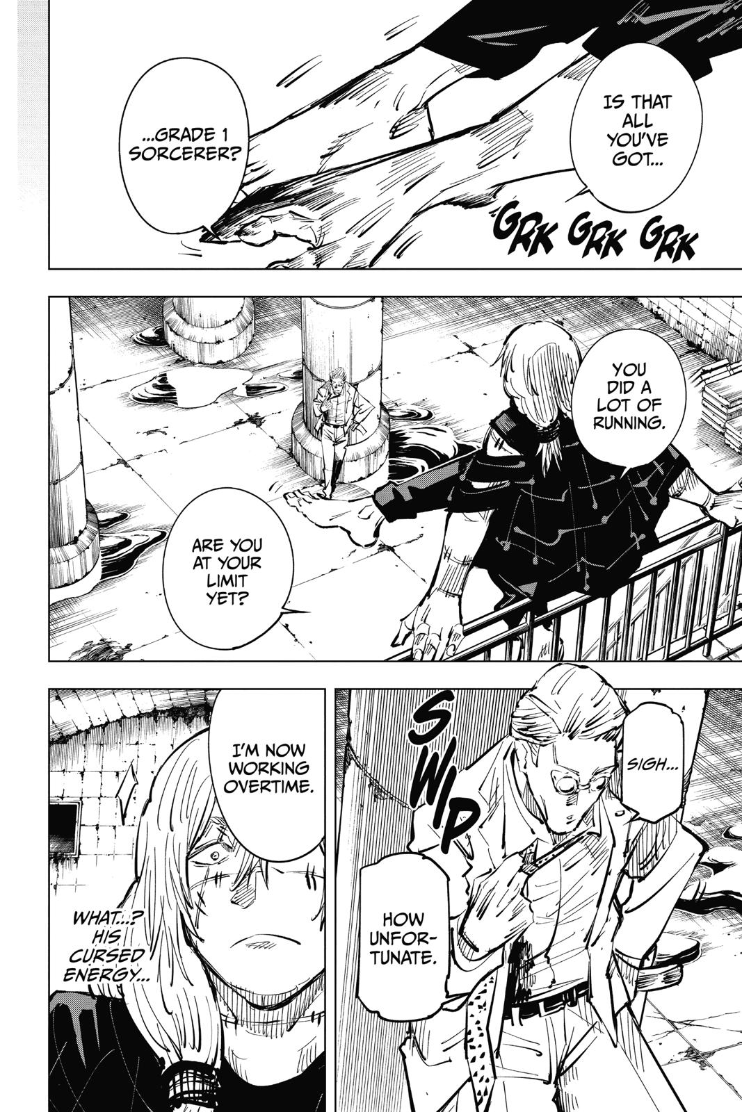 Jujutsu Kaisen Manga Chapter 23 page 10 - Young Fish and Reverse Punishment, Part 5