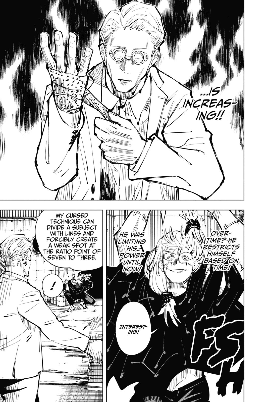 Jujutsu Kaisen Manga Chapter 23 page 11 - Young Fish and Reverse Punishment, Part 5